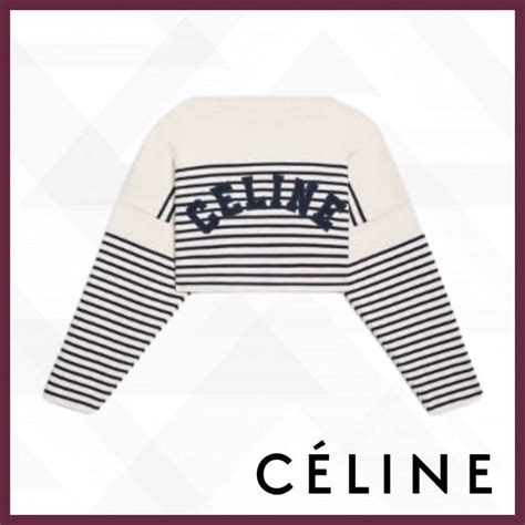 celine striped knit|Celine 2022 Striped Sweater .